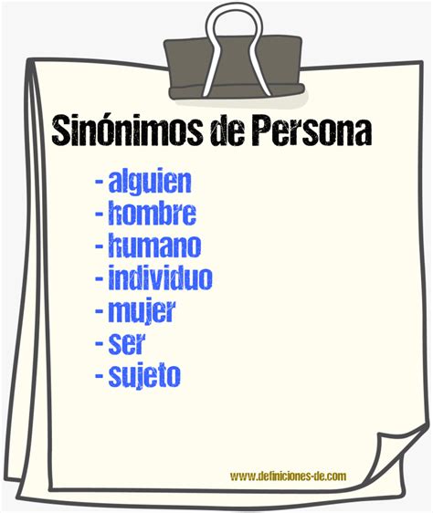 persona sinonimo|sinónimos de personal.